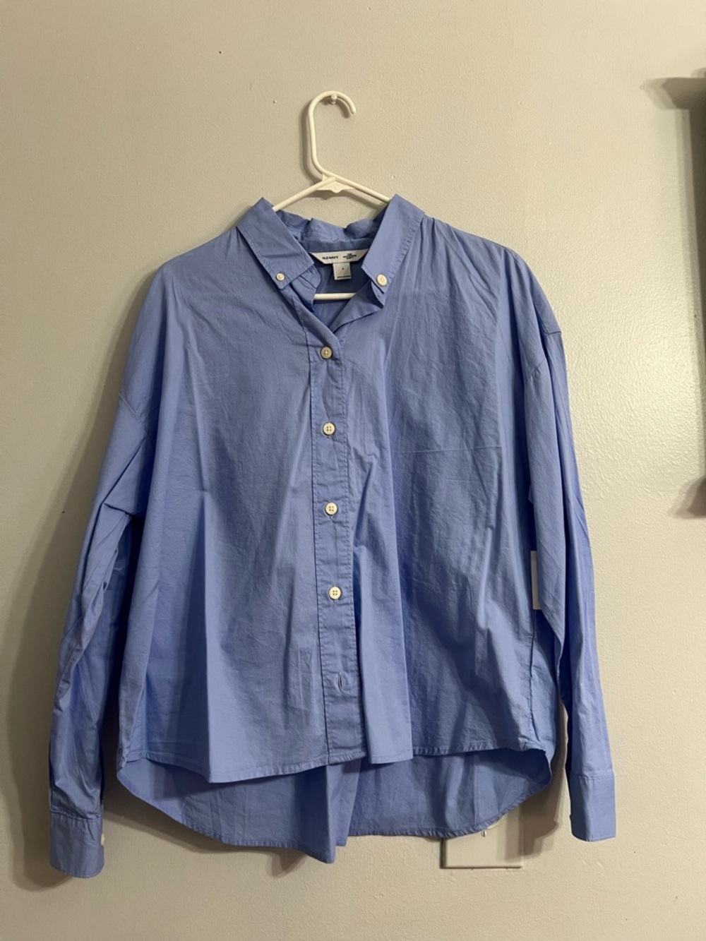 Old Navy Blue Button-Down Shirt